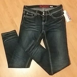 NWT Bongo Skinny Bling Jeans Size 9